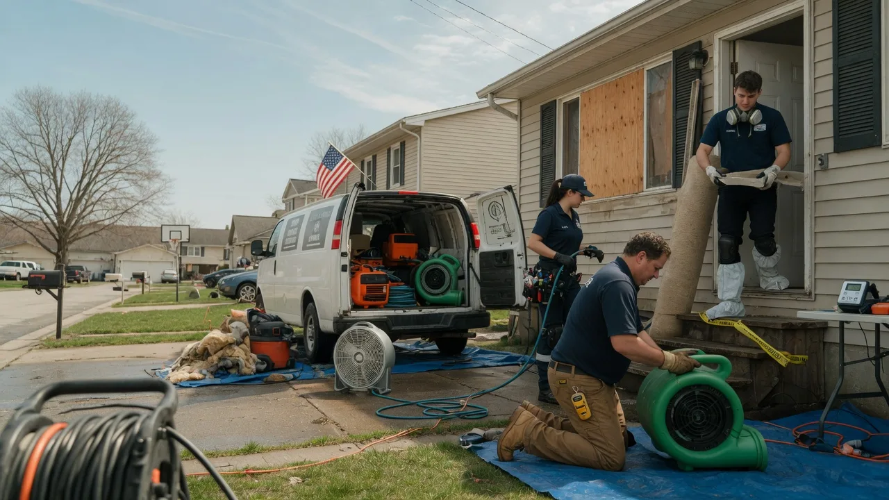 Water Damage Restoration in Kingsville, MO near me